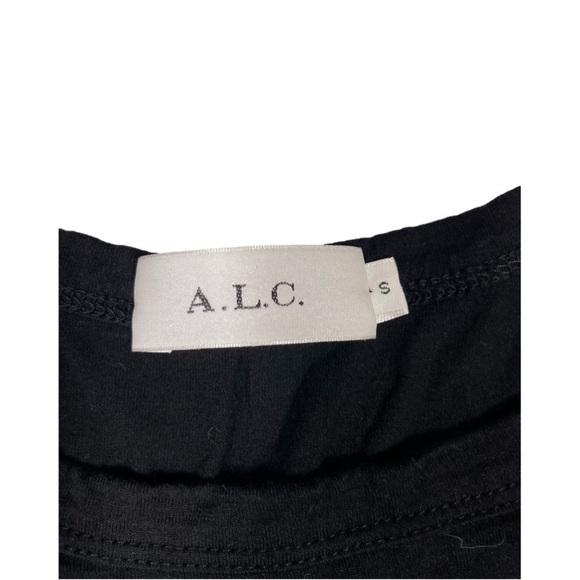 A.L.C. Jaxon Black Side Cut Out Maxi Dress Bodycon Sleeveless Size S - Picture 7 of 12